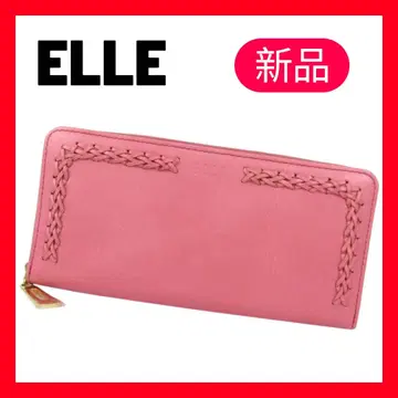 새상품 ELLE 엘르 장지갑 핑크 여성용 브랜드 지갑 고급 디자인