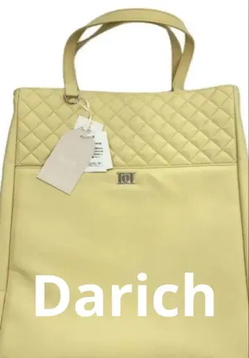 미사용품 Darich DD 퀼팅 멀티 토트백