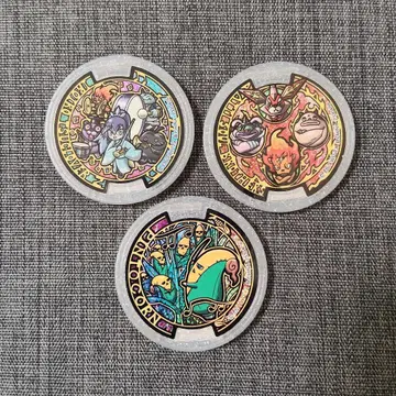 미사용 새상품 우타메달 3종 세트 요괴메달 U stage3 요괴워치