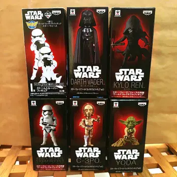 STAR WARS 월드 컬렉터블 피규어 스타 워즈 6개 세트