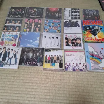 NEWS의 CD+DVD 20장 묶음 판매!