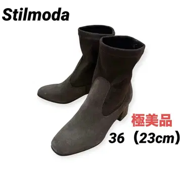 [컨디션 최상] Stilmoda 스틸모다 숏부츠 23cm 스웨이드