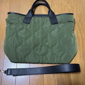 PLST 퀼팅 토트백