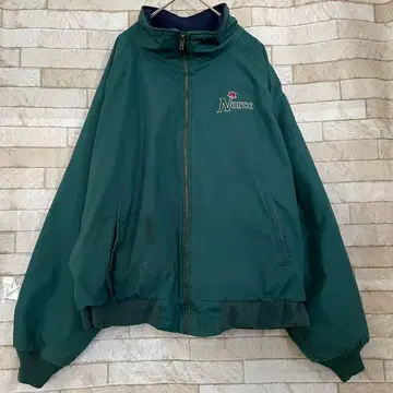 RED KAP USA제 나일론 자켓 플리스 자수 그린 XL