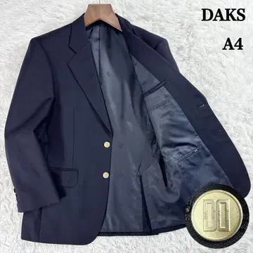 닥스 DAKS 골드 버튼 블레이저 네이비 블레이저 테일러드 자켓 A4 S