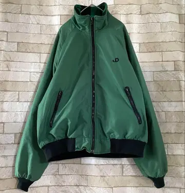 JOHN DEERE USA 나일론 자켓 플리스 자수 그린 L