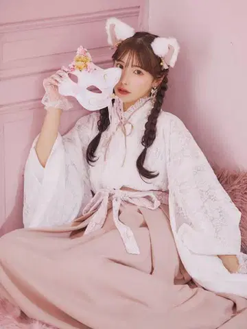 Sugar 고양이무녀 핑크
