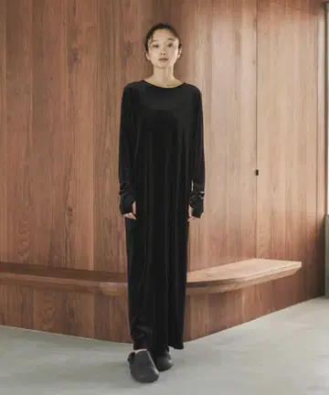 feepur 벨로아 롱 원피스 시착만 한 상품 택 포함