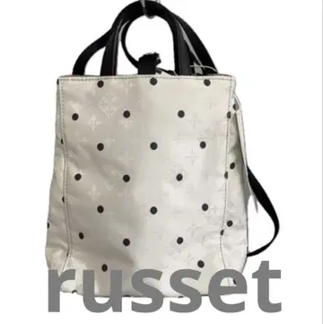 택 포함 미사용품 russet 숄더백