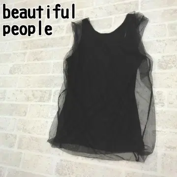 뷰티풀피플 시어 탱크탑 사이즈 38