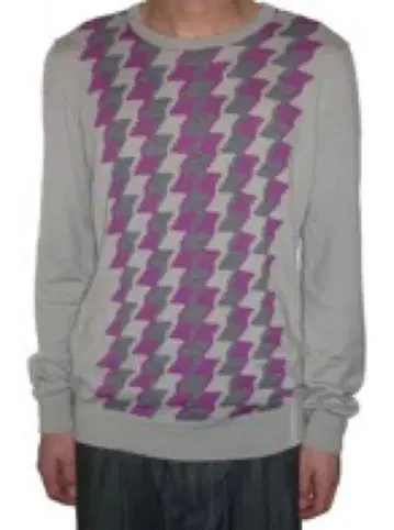 DKNY Geometric Knit Sweater
