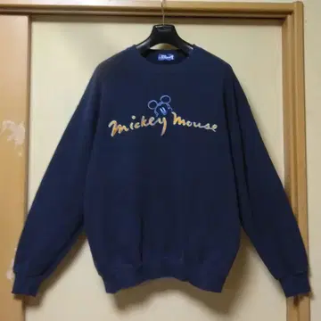 빈티지 90s 도쿄 디즈니랜드 자수 미키마우스 맨투맨