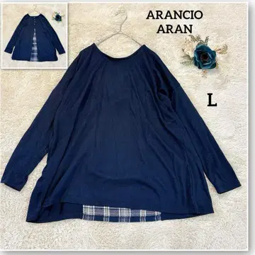 [아란초아란] ARANCIO ARAN 스트라이프 T셔츠 티셔츠 L