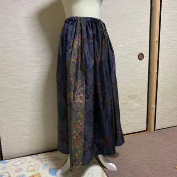 오시마 명주 리메이크 롱 스커트
