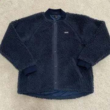 [ patagonia ] 키즈 레트로 보머 자켓 XXL 네이비 플리스