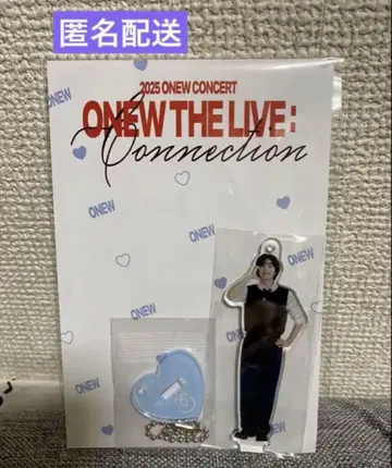 ONEW CONNECTION 일본 한정판 아크릴 스탠드 키링 B 타입