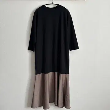 MICALLE MICALLE 미카레미카레 새틴 도킹 원피스