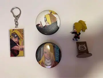 NARUTO 데이다라 키링 배지 피규어 세트