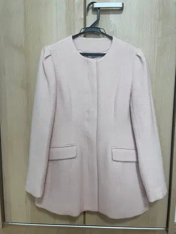 셀포드 페플럼 노카라 자켓