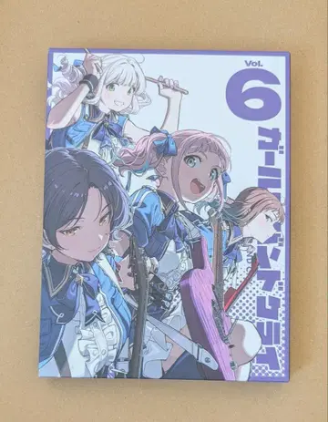걸즈 밴드 클라이 6권 Blu-ray 시리얼 없음 미사용