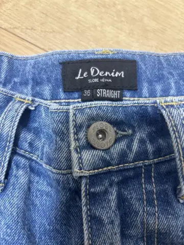 예나스로브 Le Denim 스트레이트 데님 36