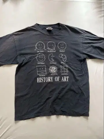 90s USA History of Art 셔츠