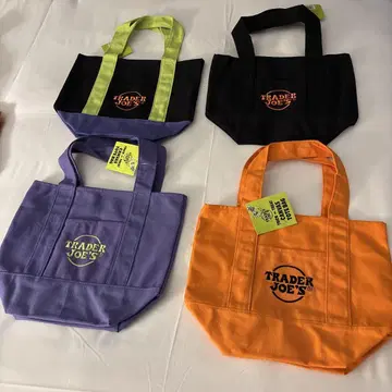 TRADER JOE'S 토트백 4색 세트