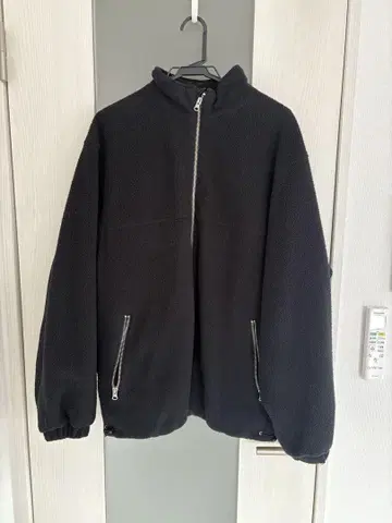 steven alan 블랙 플리스 자켓