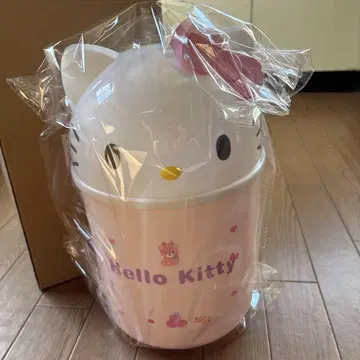 새상품 산리오 키티 룸박스 쓰레기통 더스트박스