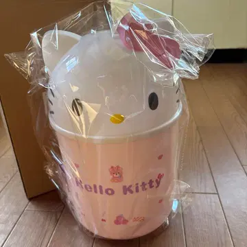 새상품 산리오 키티 룸박스 쓰레기통 더스트박스