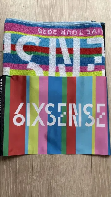 GENERATIONS 6IX SENSE 플래그 머플러 타월