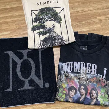 Number_i 투어 T셔츠 타월