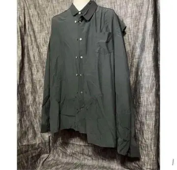 KIDILL 키디루 변형 레이온 셔츠 블랙