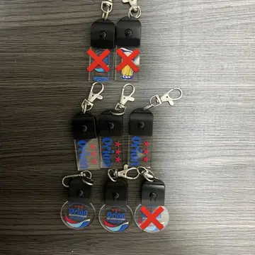 오리온 맥주 오키나와 한정판 가챠가챠 LED 키링