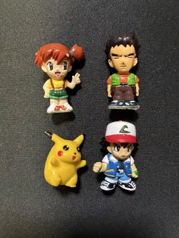 포켓몬 미니 피규어 타케시 카스미 지우 피카츄
