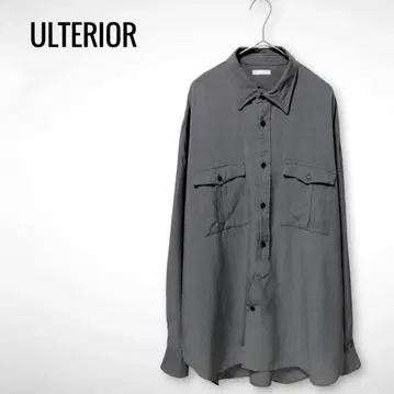 ULTERIOR RAYON RIPSTOP MILITARY SHIRT