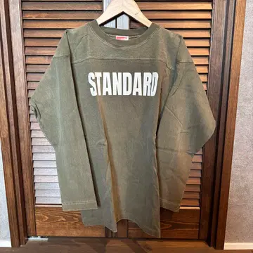 스탠다드 캘리포니아 풋볼 T 올리브 L 미착용