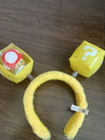 USJ 머리띠 마리오 물음표 블록