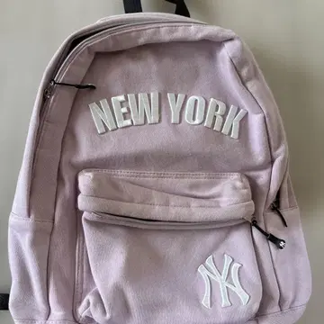 NEW YORK 로고 백팩 핑크
