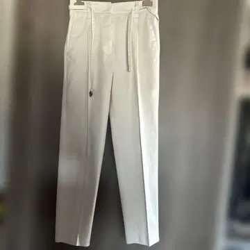 BRUNELLO CUCINELLI 화이트 스트레이트 팬츠