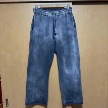 BOWWOW HARD AGEING SWEAT PANTS 24AW