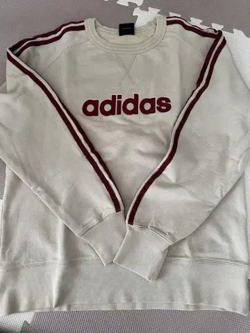 [ 새상품급 ] adidas 아디다스 트레이닝복 크림색 LL