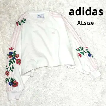 새상품급 adidas 자수 글로벌 그래픽 맨투맨 트레이닝복 XL