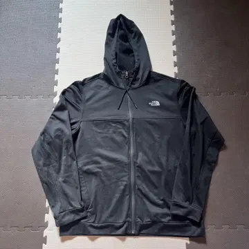 The North Face 블랙 풀 지퍼 후디 L