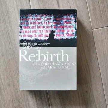 Acid Black Cherry Re:birth LIVE DVD