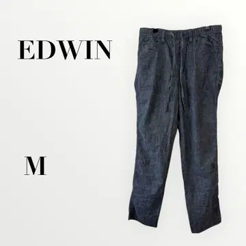 EDWIN 허리밴딩 데님조 팬츠 M