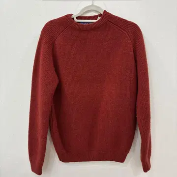 patagonia 빨간색 래글런 슬리브 니트 스웨터
