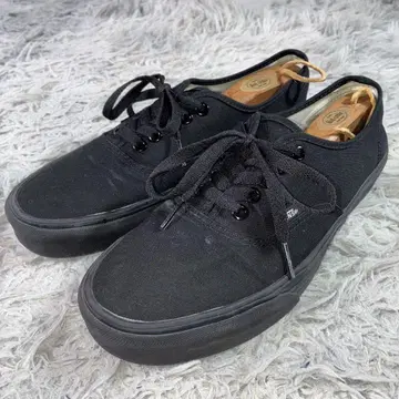VANS AUTHENTIC 오센틱 스니커즈 올 블랙 27.5