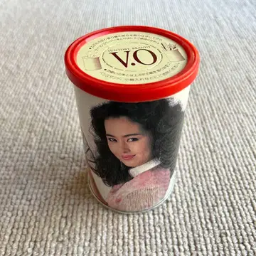 SUNTORY V.O 코테가와 유코 티슈 캔 쇼와 레트로