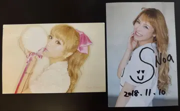 아이자와 에미리 엽서 진격의 노아님 친필 사인 엽서 세트